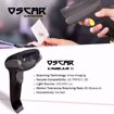 Picture of OSCAR UniBar II - Area Imager 2D QR 1D - Wired Barcode Scanner Black