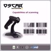 Picture of OSCAR UniBar - Imager 1D - Wired Barcode Scanner Black