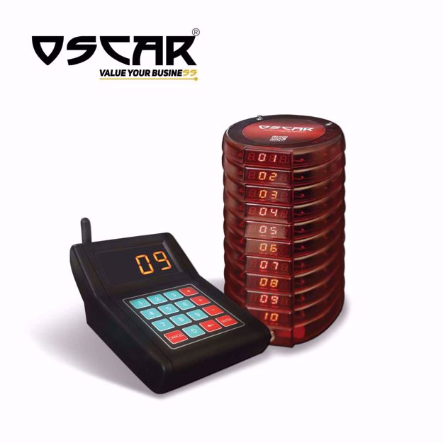 Picture of OSCAR Restaurant Foodcourt Office Pager Calling System OGP100