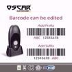 Picture of OSCAR Portobello - Area Imager 2D QR 1D - Portable Bluetooth Barcode Scanner Black