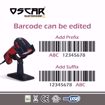 Picture of OSCAR UniDust II - Industrial Area Imager 2D QR 1D - Wired Barcode Scanner Red