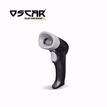 صورة OSCAR UniLite II - Area Imager 2D QR 1D - Wired Barcode Scanner Black