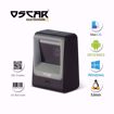 Picture of OSCAR UniBar CoreLite - Area Imager 2D QR 1D - Omni-Directional Desktop Barcode Scanner Black