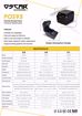 Picture of OSCAR POS93 Kitchen KOT Thermal Receipt Printer USB+Serial+Ethernet Black