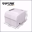 صورة طابعة فواتير وكاشير حرارية, USB+ منفذ شبكة, أوسكار POS88C