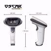 Picture of OSCAR UniBar II - Area Imager 2D QR 1D - Wired Barcode Scanner White