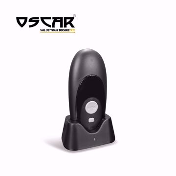 صورة OSCAR Portobello - Area Imager 2D QR 1D - Portable Bluetooth Barcode Scanner Black