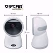 Picture of OSCAR UniBar Corebit - Area Imager 2D QR 1D - Desktop Barcode Scanner White