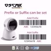 Picture of OSCAR UniBar Corebit - Area Imager 2D QR 1D - Desktop Barcode Scanner White