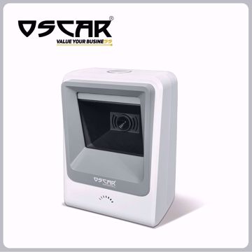 صورة OSCAR UniBar CoreLite - Area Imager 2D QR 1D - Desktop Barcode Scanner White