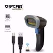 Picture of OSCAR OS-60CBR PLUS - Wireless Area Imager 2D QR 1D - 2-in-1 Wireless Barcode Scanner Black