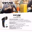 Picture of OSCAR OS-60CBR PLUS - Wireless Area Imager 2D QR 1D - 2-in-1 Wireless Barcode Scanner Black